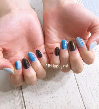 ネイル 北浦和 自爪育成ケアのネイルデザイン