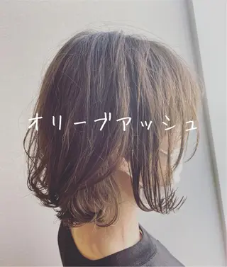 ミディアム カラー noppo所属・NOPPO 和泉市 美容室／奥村　飛鳥のヘアスタイル