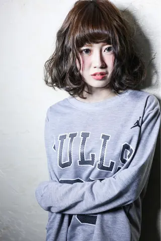 ミディアム 前樫 将太のヘアスタイル