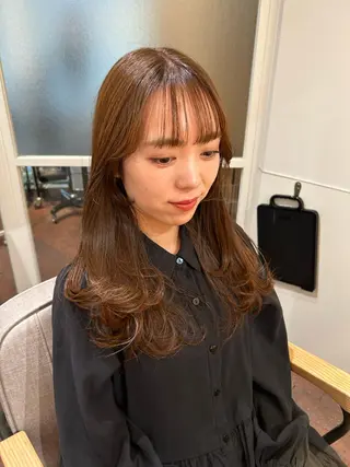 セミロング カラー CURIO/南船場 /RIN💈🍎のヘアスタイル