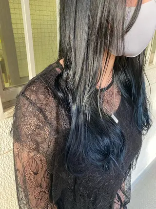 セミロング カラー パーマ ヘアアレンジ 年間1500人担当 代表　南一路のヘアスタイル