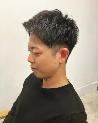 ショート メンズ Riant by TORChe hair works【リアン バイ トルシュ ヘアーワークス】所属・Riant Meguのヘアスタイル