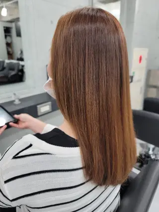 ロング カラー Endearing所属・❇️安達 優心❇️ 髪質改善/艶髪特化のヘアスタイル