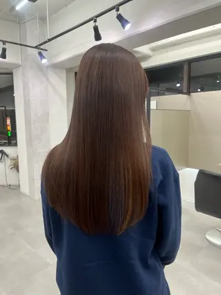 ロング 志垣 真衣のヘアスタイル
