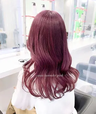 カラー RIKO👼🏻💓 韓国ガーリーのヘアスタイル