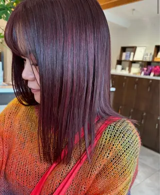 セミロング カラー COSTAEST加藤 まり子🪴のヘアスタイル