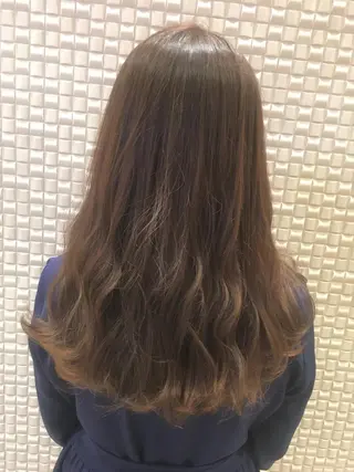 ミディアム カラー scene.池袋所属・scene. haraのヘアスタイル