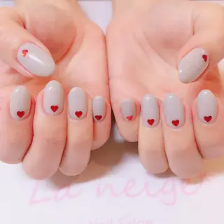 ネイル La neige* yuki 🥯🍑のネイルデザイン