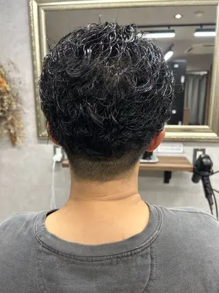 パーマ メンズ Lien 深井店のヘアスタイル