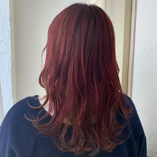 ロング カラー fio マナミのヘアスタイル