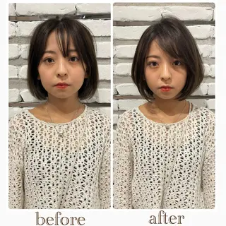 ショート ✂ショート・ボブ専門 顔型診断✂奥田裕仁のヘアスタイル