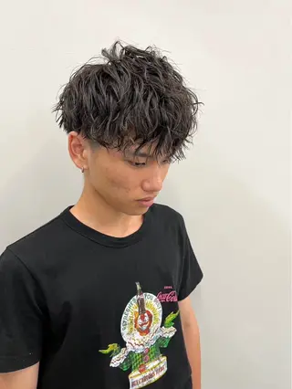 パーマ メンズ 坂本響 メンズカット/パーマのヘアスタイル