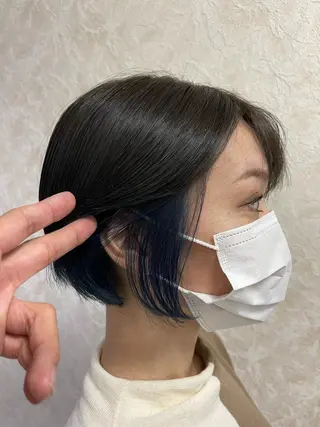 ショート カラー 巻ける縮毛矯正✨ 木下晴一朗✨のヘアスタイル