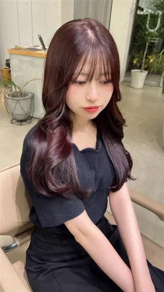 ロング つくばUtooe's 石田桃花のヘアスタイル