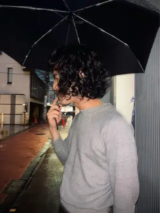 ミディアム パーマ メンズ marino マリノのヘアスタイル