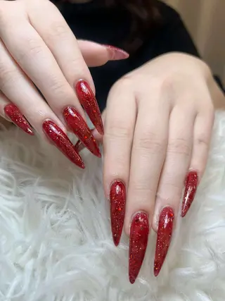 ネイル ゴテゴテ ネイルのネイルデザイン