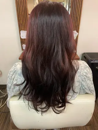 ロング カラー 高取大将 /髪質改善/艶髪のヘアスタイル