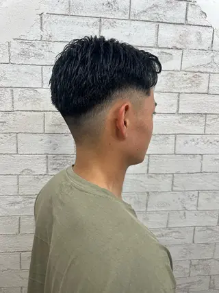 メンズ ブリーチカラー 🤎〰️Yuunaのヘアスタイル