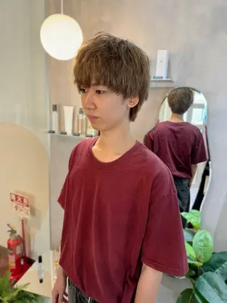 パーマ メンズ Tink　天神店所属・今村賢治/メンズ/ レイヤー✨艶カラーのヘアスタイル