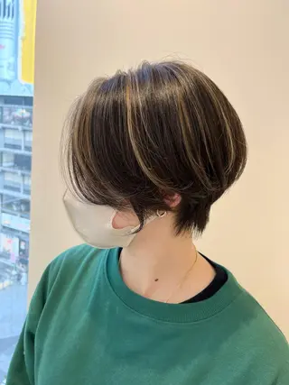 ショート レイヤー⭐️カラー ⭐️平川雅史のヘアスタイル