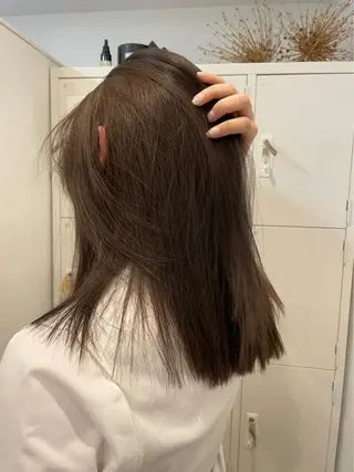 セミロング 店長/レイヤーカット /大東悠生のヘアスタイル