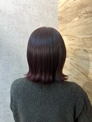 ミディアム カラー suri-ru hair【スリールヘアー】所属・FURUSAWA AOIのヘアスタイル