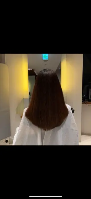 ロング 森田 玲央のヘアスタイル