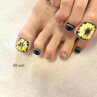 ミディアム pllia beautyのネイルデザイン