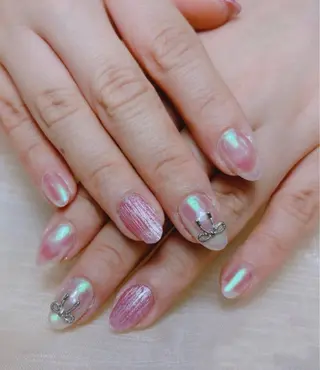 ネイル H3 Nail Tsuki🦋💙のネイルデザイン