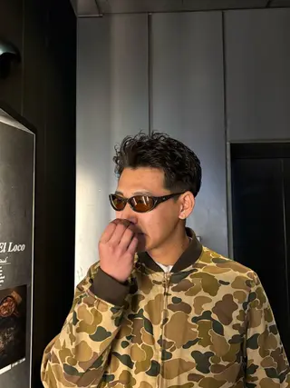 パーマ メンズ 🌀toa/波巻き✨ /メンズパーマ／栄のヘアスタイル