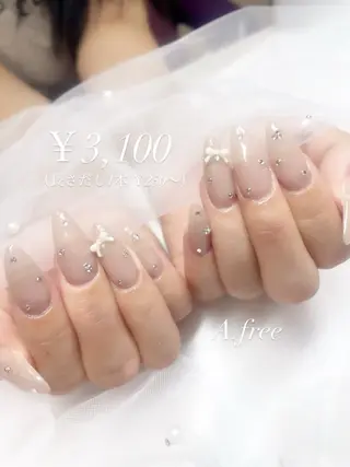 ネイル A.free✧*｡ アレルギー対応✧*｡のネイルデザイン