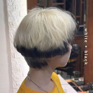 ショート カラー Hair&Make newer所属・しんのすけ /モデルさん募集中のヘアスタイル