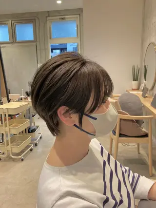 ショート カラー 豊中/メンズ特化 岡田 龍之介のヘアスタイル