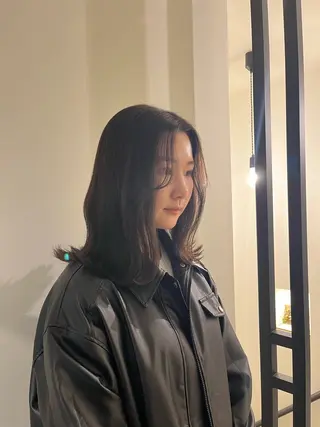 カラー 山本 彩香のヘアスタイル