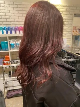 ロング カラー sand yokohama所属・✨️今だけ無料✨️ 鶴田みなみのヘアスタイル