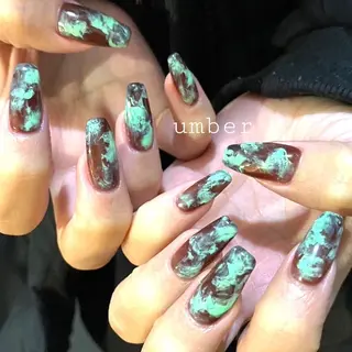 ネイル umber 三茶1分のネイルデザイン