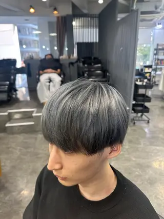 カラー メンズ 梅田/全パーマ特化/ ケアパーマ特化/秋本のヘアスタイル