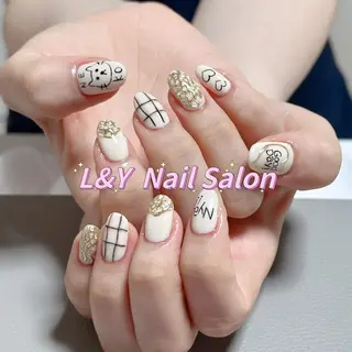 ネイル L&Y Nail🎀 思雪のネイルデザイン