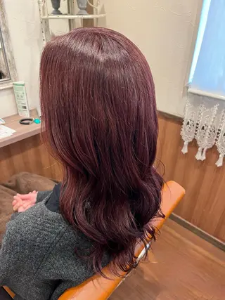 カラー Chocolat阿部野所属・なかじま ささらのヘアスタイル