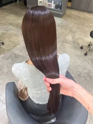 ロング 髪質改善 Noe心斎橋店のヘアスタイル