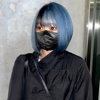 ショート カラー anna 韓国レイヤ ー/ ハッシュカットのヘアスタイル