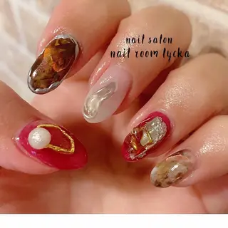 ネイル ﾈｲﾙﾙｰﾑﾘｯｶ 𝐦𝐚𝐲𝐮のネイルデザイン