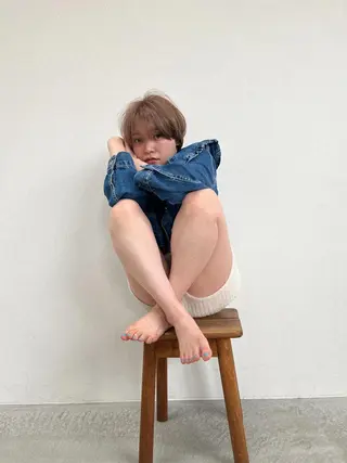 ショート カラー 五十嵐ゆり 美髪カラー　武蔵小杉のヘアスタイル