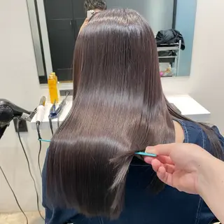 セミロング 山口滉斗/美髪 縮毛矯正/髪質改善のヘアスタイル