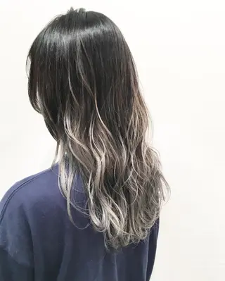 セミロング カラー LITTY所属・レイヤー/髪質改善 /山永圭介のヘアスタイル