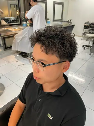 ショート カラー パーマ メンズ 🔥お値段以上🔥 メンズ特化たかひろのヘアスタイル