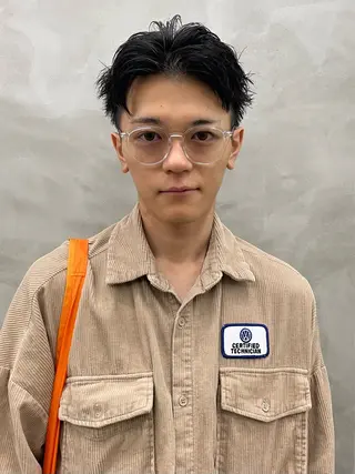 メンズ メンズカット パーマ[佐橋]のヘアスタイル