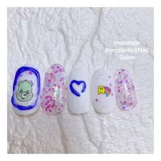 ミディアム ネイル 👑enen style👑のネイルデザイン