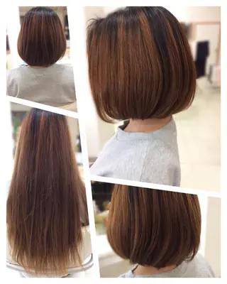 ミディアム いけだ ゆうのヘアスタイル