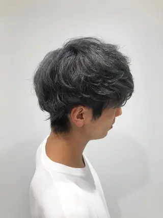 ショート カラー メンズ 特別モデル価格 タカシマイッセイのヘアスタイル